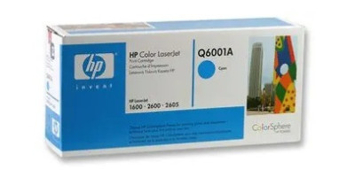 Original Toner HP Q6001A cyan HP Color LaserJet 1600,...