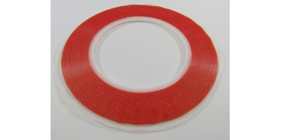 Double-sided adhesive tape transparent 1mm 25m 0.25mm