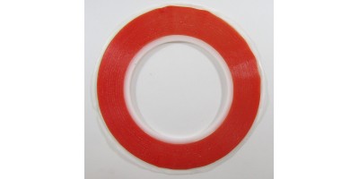Double-sided adhesive tape transparent 1mm 25m 0.25mm