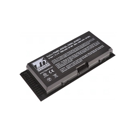 Battery T6 Power Dell Precision M4800, M6700, M6800 - 7800mAh, 87Wh, 9cell