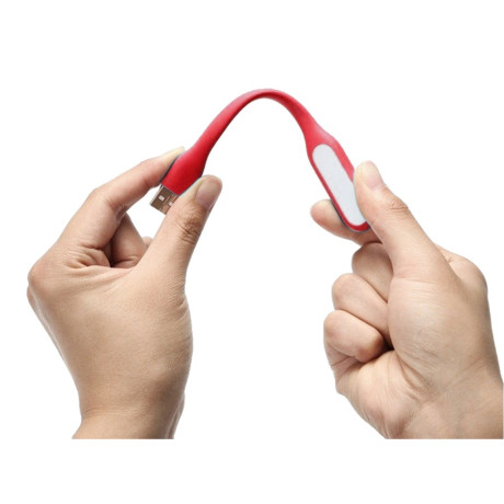 USB LED lampička k notebooku červená