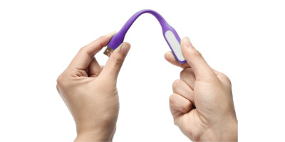 USB-LED-Laptoplampe lila
