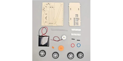 Auto, Modell auf Rädern, mit Elektromotor