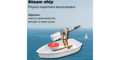 Experimentierset Dampfboot
