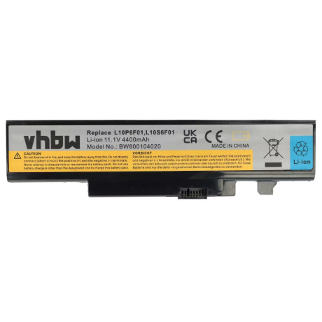 Ntb batéria L10P6F01 pre Lenovo Ideapad Y470, Y570 - 4400mAh