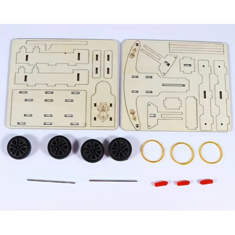 copy of Car, model on wheels, with electric motor