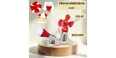 Wind turbine model for teaching