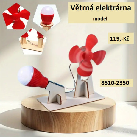větrná elektrárna model