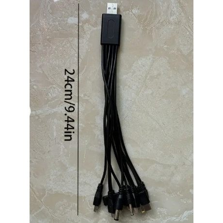 USB Nabíjecí kabel / redukce pro 10x mobil
