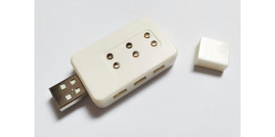 USB nabíjač batéria LI-POL 3,7 V 550mAh - 2pin pre drony...