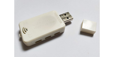 USB nabíjač batéria LI-POL 3,7 V 550mAh - 2pin pre drony Hubsan