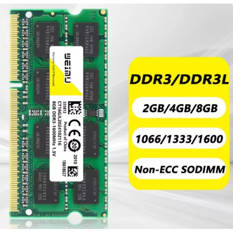 DDR3 4GB 1333 SODIMM použitá