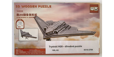 Jet H20 - 3D wooden puzzle