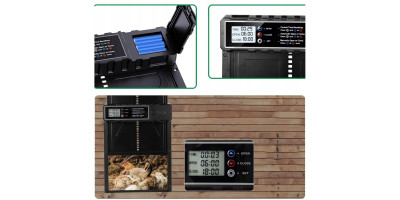 Aluminum chicken door with timer 2