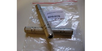 6,3-Buchse F auf 6,3-Buchse F-Stecker