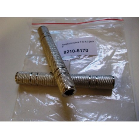 6,3-Buchse F auf 6,3-Buchse F-Stecker